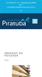 Mobile Screenshot of pousadatermaspiratuba.com.br